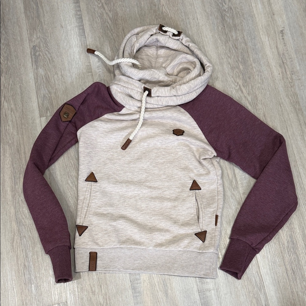 Naketano Hoodie with Logo Patch